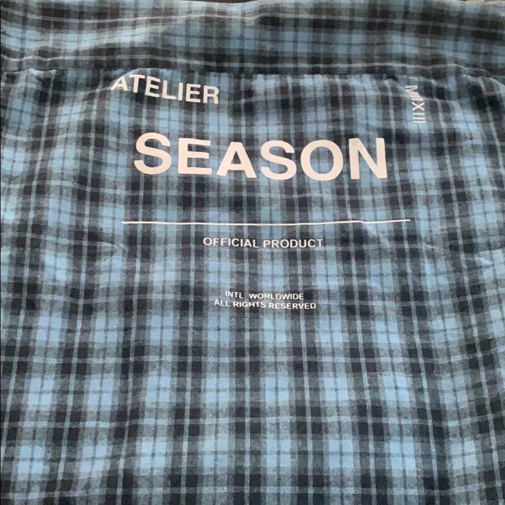 Men’s flannel plaid shirt